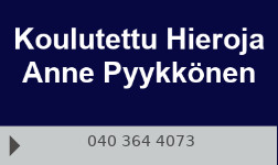 Koulutettu Hieroja Anne Pyykkönen logo